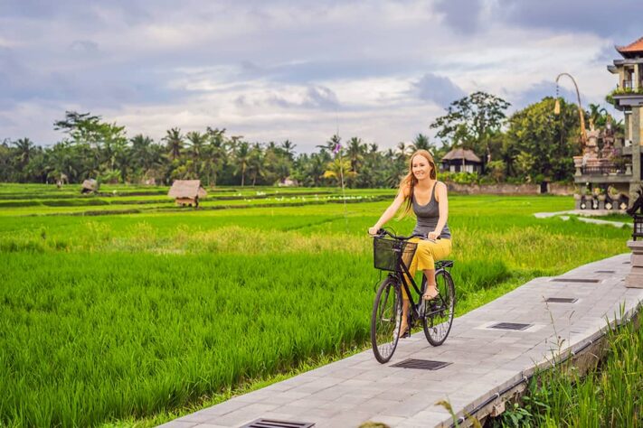 Mit dem Fahrrad Bali entdecken